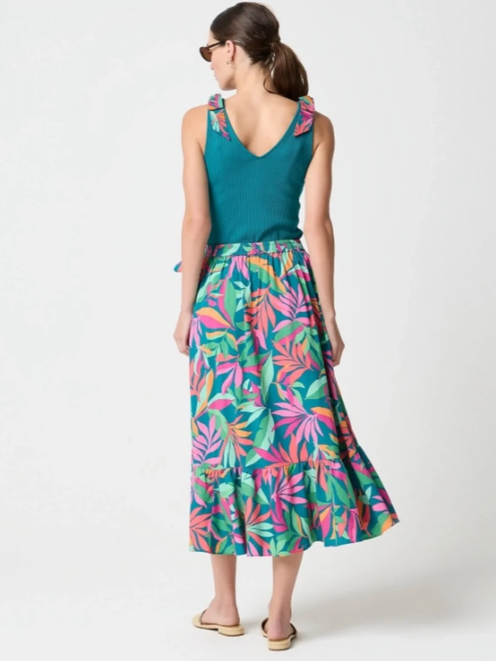 NWT J Crew MIDI Wrap Skirt